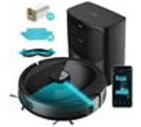 Cecotec Robots aspirateurs Conga 9590 Spin Revolution Ultra Power Home. Navigation Laser, 4 en 1, 10 000 Pa d'aspiration, 240 Minutes d'autonomie