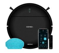 Cecotec Robot Aspirateur Conga 999 Origine Genesis. Navigation Réactive, 1000 Pa, 2 Brosses Latérales, Autonomie 120 Minutes, 6 Programmes, Contrôle avec APP et Télécommande
