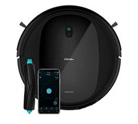 Cecotec Robot aspirateur et friandises, Conga Flash Connected Titanium. Technologie Ramdon, 160 Min Autonomie, 2100 Pa, 3 Niveaux de Puissance, Brosse pour Animaux de Compagnie, 6 Modes et APP