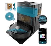 Cecotec Robot aspirateur et laveur Conga X50 Base Home&Wash autovidage navigation laser 240 min
