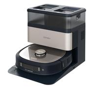 Cecotec Robot Aspirateur et Laveur de Sols avec Station d'Auto-vidage, IA et Laser Conga Z100 X-Treme. Navigation Laser et Intelligence Artificielle, 20000Pa, Lavage Expert, Serpillière Bimatière XXL