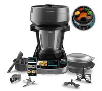Cecotec Robot de Cuisine Multifonction avec Distributeur d'Aliments Mambo CooKing Victory. 1700 W, 45 Fonctions, Recettes Guidées, Récipient Victory de 5L, Acc: Cuiseur Vapeur ou Panier pour Bouillir