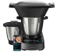 Cecotec Robot de cuisine multifonction Mambo 11090 Havane. 1600 W, 37 fonctions, APP, Balance, Pichet anti-adhésif Havane et Inox G