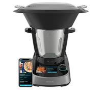 Cecotec Robot de Cuisine Multifonction Mambo Touch. 1600 W, 37 Fonctions, Écran Tactile TFT 5" avec Livre de Recettes Intégré, Capacité de 3,3 Litres, Application, Balance et Jarre en Acier Inoxydable