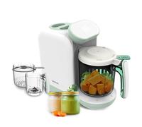 Cecotec Robot de Cuisine pour Bébé, Processeur d'Aliments Nana BabyCare FoodProcessor. Fait Bouillir, Mixe, Stérilise et Chauffe les Biberons, sans BPA, Inclut un Livre de Recettes.