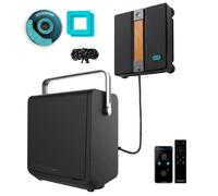 Cecotec Robot lave-vitres Conga Windroid W100 Station – App et télécommande, Nettoie et sèche, 120min
