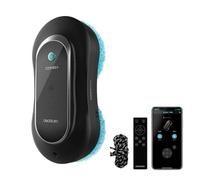 Cecotec Robot Lave-vitres Conga Windroid 1090 Double Spray Connected, 3 en 1; Pulvérise, nettoie et sèche, Double Pulvérisateur, APP et télécommande, 8 Modes, Portée de 7,5 m, Corde de sécurité