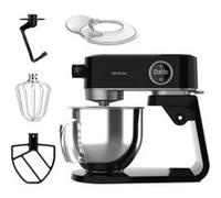 Cecotec Robot pétrisseur Twist&Fusion 4000 Luxury – 800 W, 8 vitesses, bol inox 5,2 l, noir