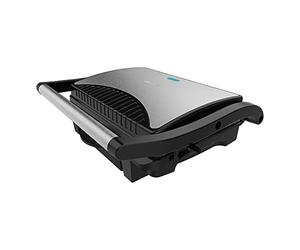 Cecotec Rock'nGrill 1500 Rapid Elektrogrill. RockStone-Steinverkleidung, höhenverstellbare Deckplatte, Fettwanne, 1500 W Leistung, umweltfreundliche Verkleidung (700 W)