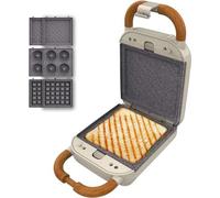 Cecotec Sandwichmaker Rock'nToast Retro One Beige