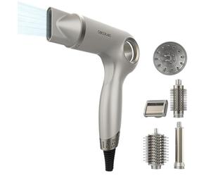 Cecotec Sèche-Cheveux à Ions - 6 Accessoires - DryGlam Waves 6in1 Sensor. 1400W, 110000rpm, Technologie Capteur de Distance, Triple Protection Thermique, Fonction Mémoire, 3 Vitesses et 5 Températures