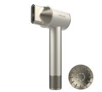 Cecotec Sèche-Cheveux à Ions - DryGlam 2in1 Sensor Champagne. 1400W, 110000rpm, Technologie de Capteur de Température, Moteur Brushless, 2 Vitesses et 3 Températures, Embout Concentrateur et Diffuseur