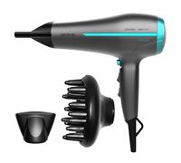 Cecotec Sèche Cheveux Bamba Ionicare 5200 Aura Black. Technologie Ionique Réelle Avec Un Grand Débit D'air, Fonction D'air Froid 2300w, Buse De Précision (1,8 Mètres De Fil, Noir)