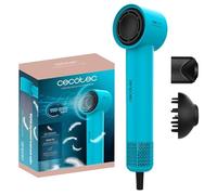 Cecotec Sèche-cheveux BLDC IoniCare RockStar Style Blue. Sèche-cheveux compact et léger avec moteur brushless de 1500W et 110000 rpm.