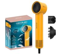 Cecotec Sèche-cheveux BLDC IoniCare RockStar Style Yellow. Sèche-cheveux compact et léger avec moteur brushless de 1500W et 110000 rpm.