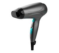 Sèche-cheveux compact Cecotec Bamba IoniCare Power&Go, 2400 W de puissance, moteur à courant continu, fonction ionisante, débit d'air élevé, fonction d'air froid, HairCare Gris G