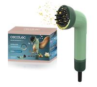Cecotec Sèche-cheveux Compact IoniCare Dry&Keratin Olive. 1200W, 107000RPM, Moteur Brushless, Fonction Ionique, Tête avec Technologie NutriSerum et Dents Dures, Tête Concentratrice, Vert