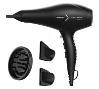 Cecotec Sèche-cheveux ionique Bamba IoniCare 5350 PowerShine Fire. 2600 W de puissance, ions réels, deux buses de précision, diffuseur pour un grand volume, réglage de température et vitesse