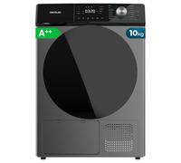 Cecotec Sèche-linge 10 kg Pompe à Chaleur Bolero Dresscode Dry 10350 Steel. 14 Programmes, Faible consommation, Séchage Automatique, Fonction Spa Care, Repassage Facile, 4 Niveaux d'Intensité