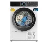 Cecotec Sèche-Linge à Pompe à Chaleur 8 kg Bolero Dresscode Dry 8180. 650 W Ancienne Faible Consommation, 15 Programmes, SpaCare, Anti-Froissage, Accessoire pour Chaussures, Blanc