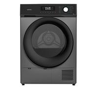 Cecotec Sèche-linge à Pompe à Chaleur 8 kg Bolero Dresscode Dry 8330 Steel, 15 programmes, Classe E, Fonctions comme Séchage Automatique, Repassage Facile, Stop&Go, Delay Start et KidLock, Inox