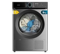 Cecotec Sèche-Linge à Pompe à Chaleur 9 kg Bolero Dresscode Dry 9180 Steel. 650 W Ancienne Faible Consommation, 15 Programmes, SpaCare, Anti-Froissage, Accessoire pour Chaussures