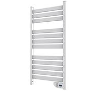 Cecotec Sèche-Serviettes électrique ReadyWarm 9000 Twin Towel Black 500 W, Affichage LED et minuterie 2h (Blanc)