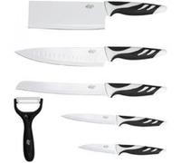 Cecotec Set de 6 couteaux Swiss blanc