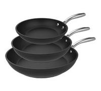 Cecotec Set de poêles Polka Fantasy 20-24-28 Bucket – aluminium forgé, revêtement Eterna, Silver