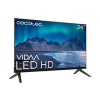Cecotec Smart TV - TV LED 24 Pouces Résolution HD - Série A5 ALH50024. Smart TV VIDAA, système Audio Dolby, WiFi intégré, Sortie Casque, Chromecast, 3 HDMI et 2 USB