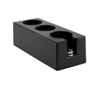 Cecotec Station de Tassage pour Espresso Baristeo Tamper Station. Design 3 en 1 pour Tasseur, Niveleur et Porte-filtre, Compatible 51-58 mm, Matériau ABS Facile à Nettoyer, Optimise Espace