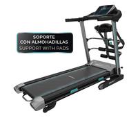 Tapis de Course Pliant DrumFit WayHome 1600 Obelia Ultraflex Pro 1500 W, Inclinaison Motorisée, Surface 130x42 cm, Système d'Amorti, Ecran, Ceinture