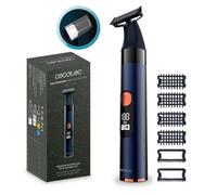 Cecotec Tondeuse à Barbe Rasoir PrecisionCare OneShave Saphire. Lames en Acier Inoxydable 6 Peignes Autonomie 90 min