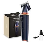 Cecotec Tondeuse à Cheveux avec 6 Peignes PrecisionCare Expert Ceramic. Moteur Brushless, Lames en Céramique, Autonomie 120 min, 5 Niveaux de Réglage 0,8 à 2 mm, Ergonomique