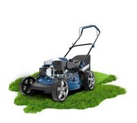 Cecotec Tondeuse à essence Terrenator 3200.46 Total Z. Moteur de 144cc 24kW et 32CV Corps en acier 46cm