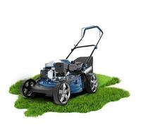 Cecotec Tondeuse à essence Terrenator 3200.46 Total Z. Moteur de 144cc 24kW et 32CV Corps en acier 46cm