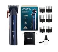 Cecotec Tondeuse avec Moteur Brushless Numérique PrecisionCare Expert Elite. 6700 tr/min, 2 Vitesses, 6 Peignes Guide, Corps en Aluminium, 2h d'Autonomie, Réglage de Longueur 0,8-2mm, Sac de Transport