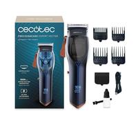 Cecotec Tondeuse avec Moteur Vector Magnétique PrecisionCare Expert Vector. 9200 tr/min, 4 Peignes, Lame DLC en Acier Inoxydable et Céramique, Écran, Autonomie 90 min, Chargeur Type C