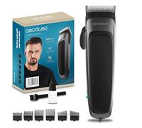 Cecotec Tondeuse Barbe et Cheveux Homme PrecisionCare Power Blade. Tondeuse Jusqu'à 5800 Tours/min, Lames En Acier Iinoxydable, levier de réglage et 6 peignes de différentes longueurs et fonctions.