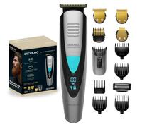 Cecotec Tondeuse Cheveux 5in1 PrecisionCare Trimmer. Waterproof, Autonomie 60 min, Lames en Acier Recouvertes de Titane, Fonction Non-Stop, Peigne Régable 9 Tailles