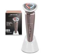 Cecotec Tonificateur Facial avec Fonction Chaud et Froid FaceCare LightSonic HotN'Cold. Raffermit et Illumine la Peau, 5 Modes, EMS, Lumière Rouge et Bleue, Vibration, Ions, Écran, Auton 120 min, Base