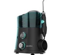 Cecotec Hydropulseur Bucal Bamba ToothCare 1200 Jet Pro 7 buses jusqu'à 1250-1700 impulsions par minute, écran LED, capacité 1000 ml, 10 réglages de pression, IPX4, déinfection à la lumière UV