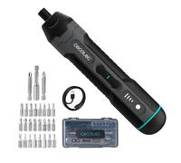 Cecotec Tournevis Électrique à Batterie 3,6V et 1500 mAh EasyGyro 3000 Pocket. 280 tr/min, Design Compact, Couple de Serrage jusqu'à 4,5 Nm, Puissance Réglable, Charge par Câble Type C, Lumière LED