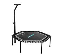 Cecotec Trampoline Fitness Drumfit Jump 1270 Stable et Solide, Base à 7 Pieds, Tonifie Le Bas du Corps, Poignée en Mousse Antidérapante, Maximum 100 kg, Dimensions 92 x 85 x 92 cm