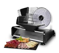 Cecotec Trancheuse Rock'nCut. 150 W, Disque de 190 mm de diamètre, Système de réglage progressif avec une précision d’épaisseur maximale de 0 à 15 mm (Rock'nCut Twin)