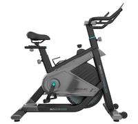 Cecotec Vélo d'appartement à résistance magnétique réglable DrumFit Indoor 15000 Magnetic Connected. APP, volant d'inertie 15 kg, écran LCD, support pour appareils et bouteille, cardiofréquencemètre