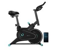 Cecotec Vélo d'appartement Drumfit Indoor 4000 Magnetic Connected, MagnetSystem, pédalage fluide et naturel, volant d'inertie 4 kg, 10 niveaux, Bluetooth, poids max 120 kg, support d'appareils