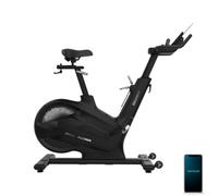 Cecotec Vélo Statique d'Appartement Drumfit PulseRide. Volant d'Inertie 20 kg, Résistance Magnétique 16 Niveaux, Écran LED, Structure en Aluminium jusqu'à 135 kg, Compatible Kinomap et Zwift