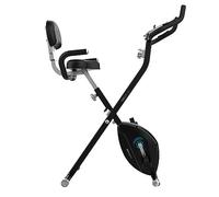 Cecotec Vélo Statique Pliable Magnétique X-Bike avec Écran LCD, Résistance Variable (8 niveaux), Selle Confort, Volant d’Inertie 1,5k, 2,5 et 3kg, Pliage Facile et Compact