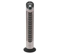 Cecotec Ventilateur Colonne avec Minuterie EnergySilence 790 Skyline, 50W, 30'' (76cm) Hauteur, Contrôle Mécanique, Oscillant, Moteur Cuivre Haute Efficacité, 3 Vitesses, Blanc, Minuteur jusqu’à 2 h